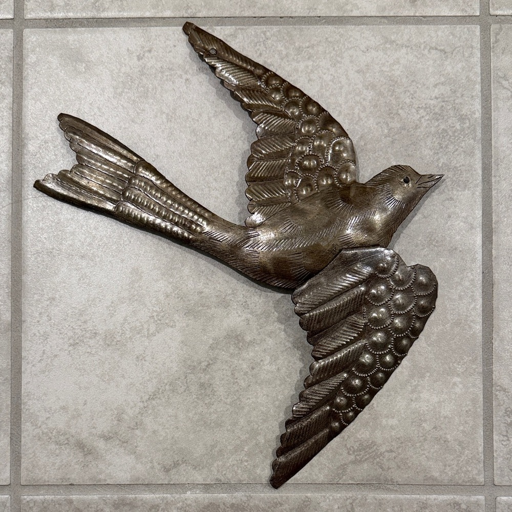 Metal Bird Wall Decor